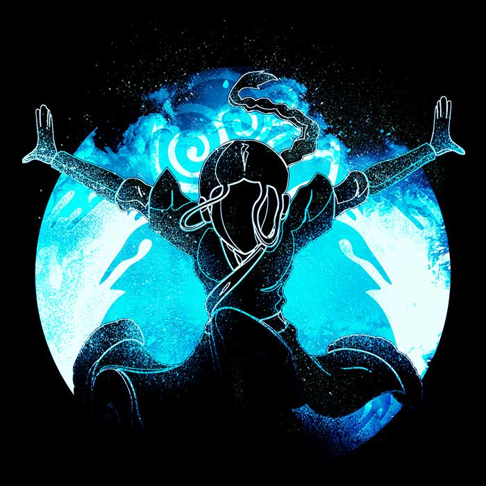 Water Soul Decorative Throw Pillow by Donnie Illustrations