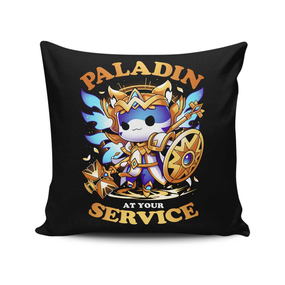 Snouleaf's Paladin at Your Service Decorative Throw Pillow for Comfort and Style