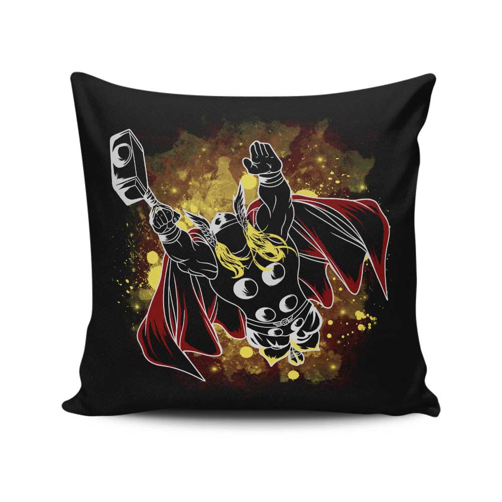 Inked God Themed Decorative Throw Pillow for Home