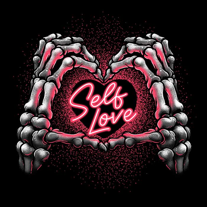 Self Love Decorative Throw Pillow for Home