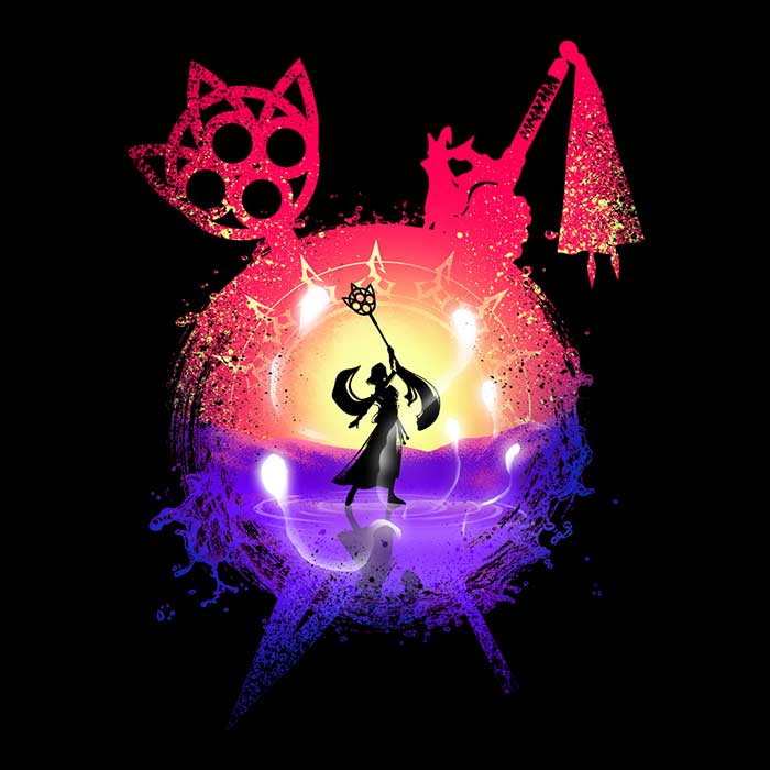 Hypertwenty's Summoner Dance Design Throw Pillow - USA Made