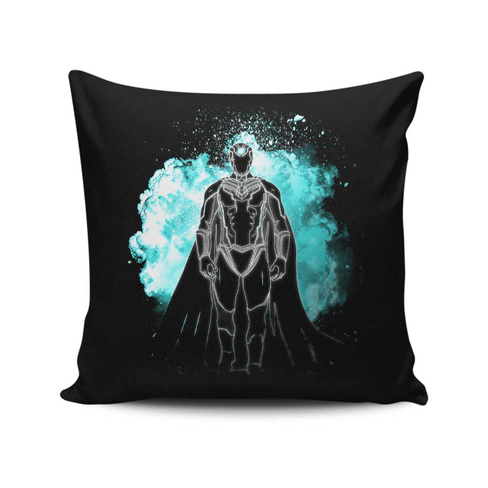Soul of the White Android Decorative Throw Pillow for Home Decoration