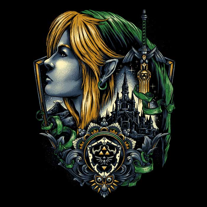 Legendary Emblem Decorative Throw Pillow by Glitchygorilla