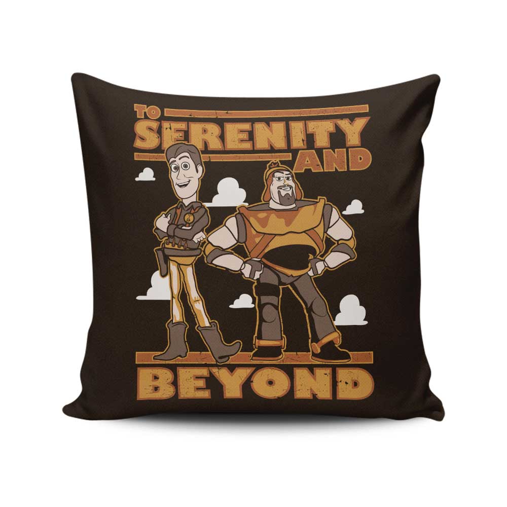 Throw Pillow - Journey to Serenity and Beyond