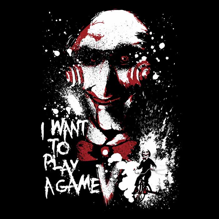 Arinesart's 'Let's Play a Game' Handmade Throw Pillow in USA