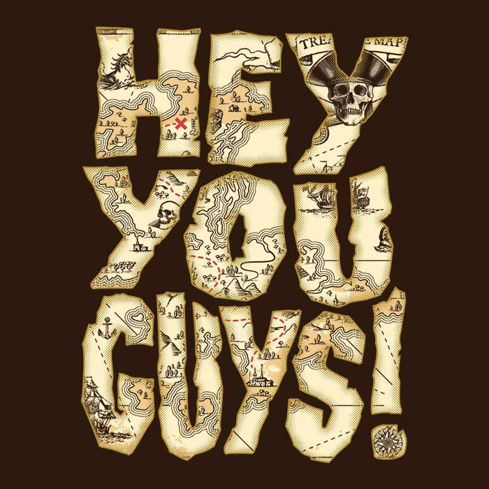 CoD Designs 'Hey You Guys' Hand-Sewn Throw Pillow in USA