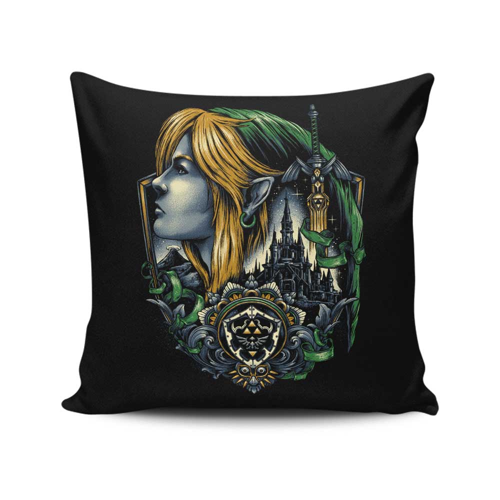 Legendary Emblem Decorative Throw Pillow by Glitchygorilla