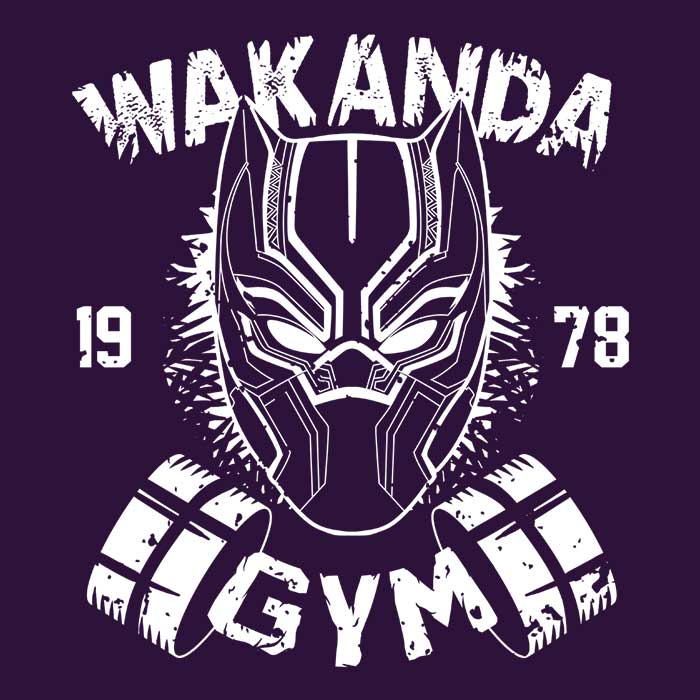Soulkr's High - Quality Wakanda Gym Decorative Throw Pillow
