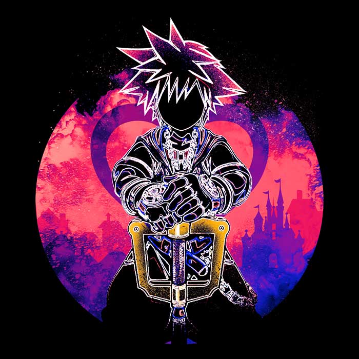 Throw Pillow - Keywielder Orb Inspired by Donnie Illustrations