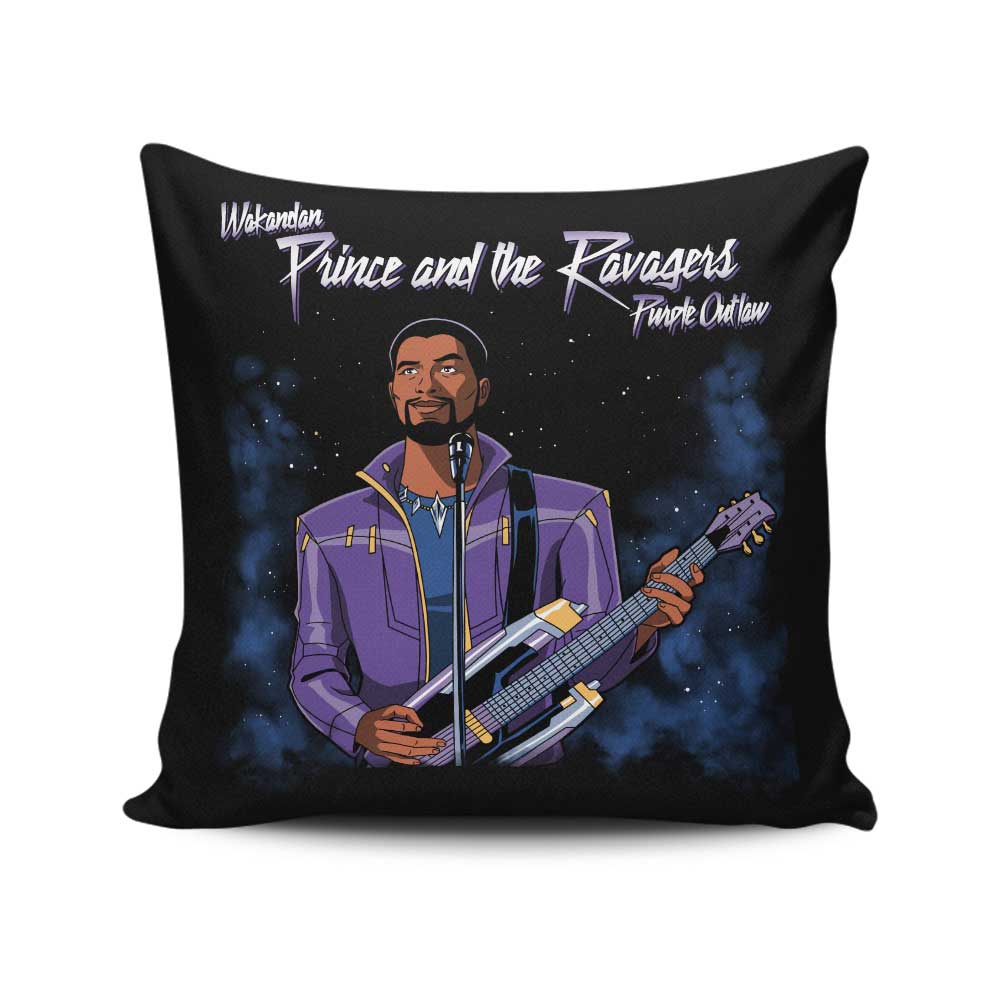 Purple Outlaw Decorative Throw Pillow for Home
