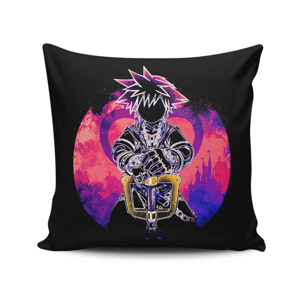Throw Pillow - Keywielder Orb Inspired by Donnie Illustrations