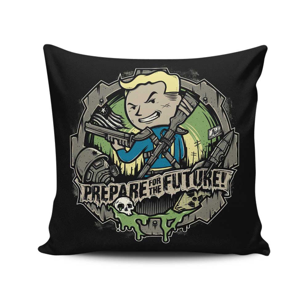 StudioM6's Futuristic Throw Pillow - Get Ready for Tomorrow