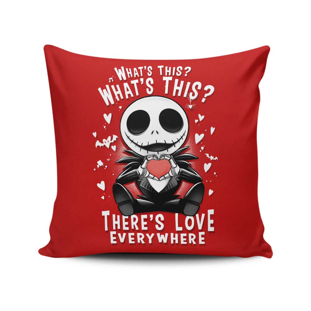 Alemaglia's 'Love Everywhere' Decorative Throw Pillow in USA